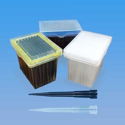 Tecan workstation with sample tip